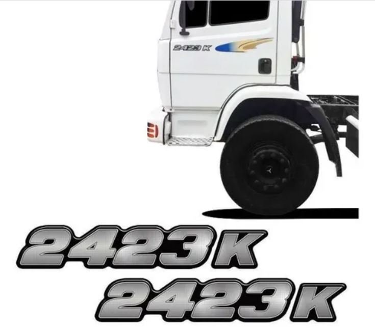 ADS1195 - EMBLEMA RESINADO MB 2423K NOVO
