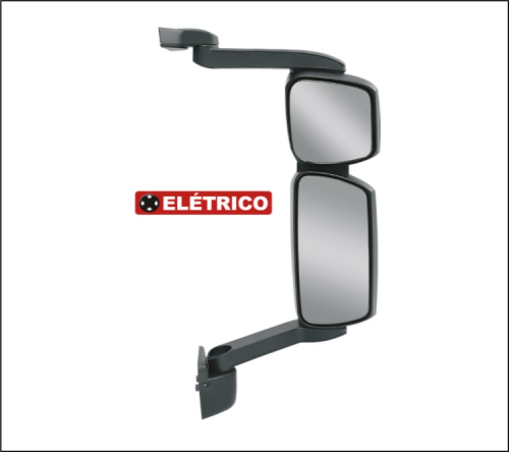 ER168 - CONJ ESPELHO IVECO TECTOR/CURSOR ELETRICO C/DESEMB LD