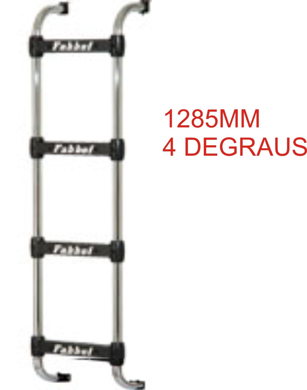 EP013 - ESCADA SCANIA P94/310/330/340/360 (1285MM/4DEGRAUS) PRETA