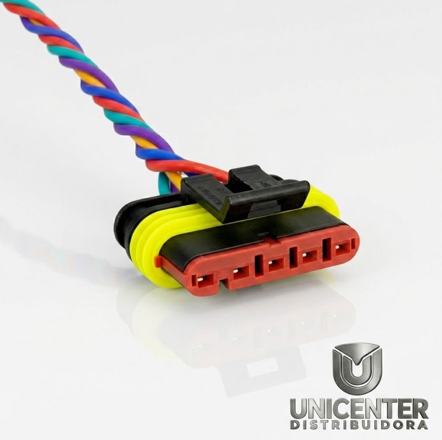 ASTON-03003 - SOQUETE CHICOTE LANTERNA SETA E LATERAL 05 VIAS CARRETAS