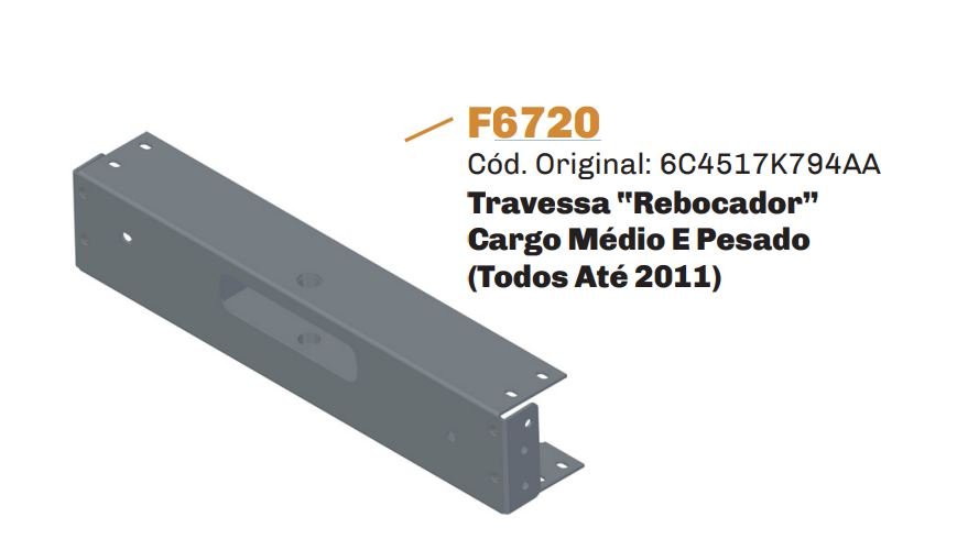 F6720 - PRIMEIRA TRAVESSA REBOCADOR CARGO GI