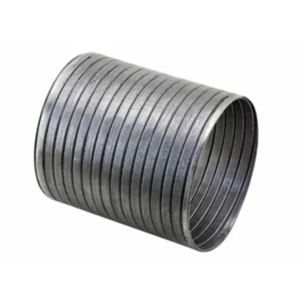 F7709 - TUBO INTERM FLEXIVEL 5" 150 MM GALVANIZADO