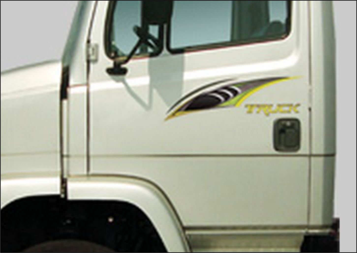 PL0713 - FAIXA LATERAL MB 1620 2010 TRUCK (BRASIL)
