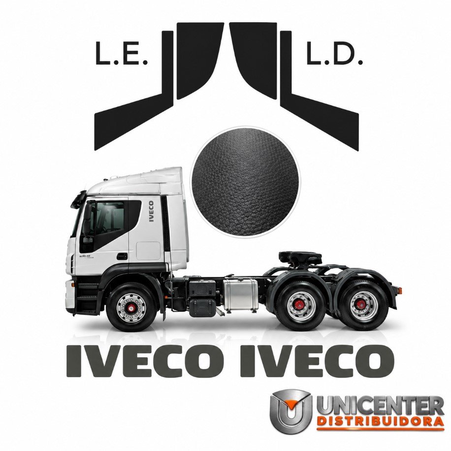 PR1600 - FAIXA LATERAL IVECO PRETO
