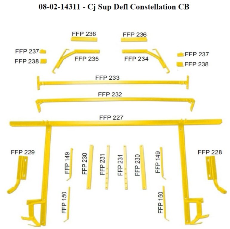 FP16546 - AEROFOLIO VW CONSTELLATION CAB.BAIXA