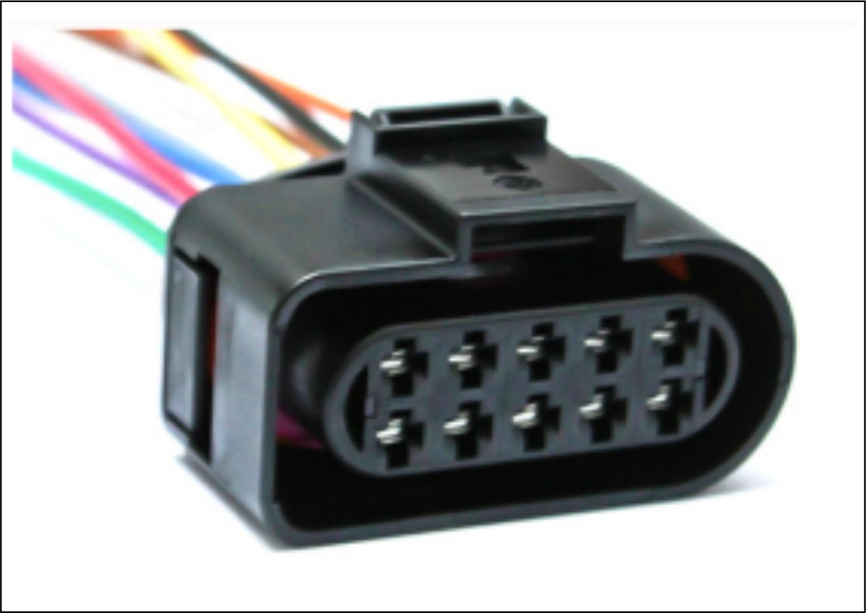GC-10-001 - SOQUETE CHICOTE 10 VIAS FAROL VOLVO FH 2010 A 2014