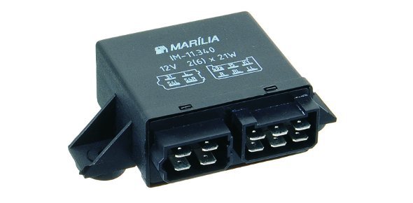 IM11340 - RELE AUXILIAR 10 SAIDAS PISCA 12V