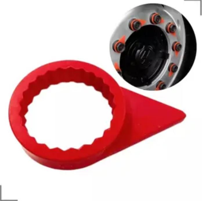 CAS196 - INDICADOR APERTO PARAFUSO RODAS CH. 27 VERMELHO
