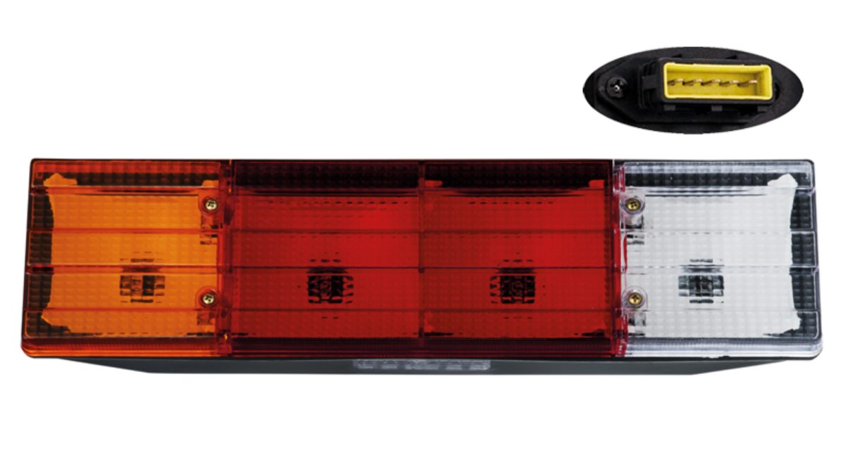 L5012 - LANTERNA TRAS MB 1113 1618 S/VIGIA C/CONECTOR