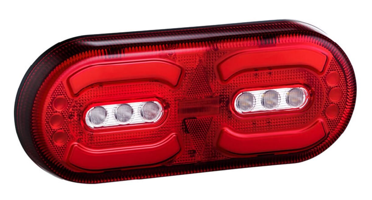L3000VM - REFIL LANTERNA TRAS CARRETA RANDON GUERRA FACC LED 24V VERMELHA