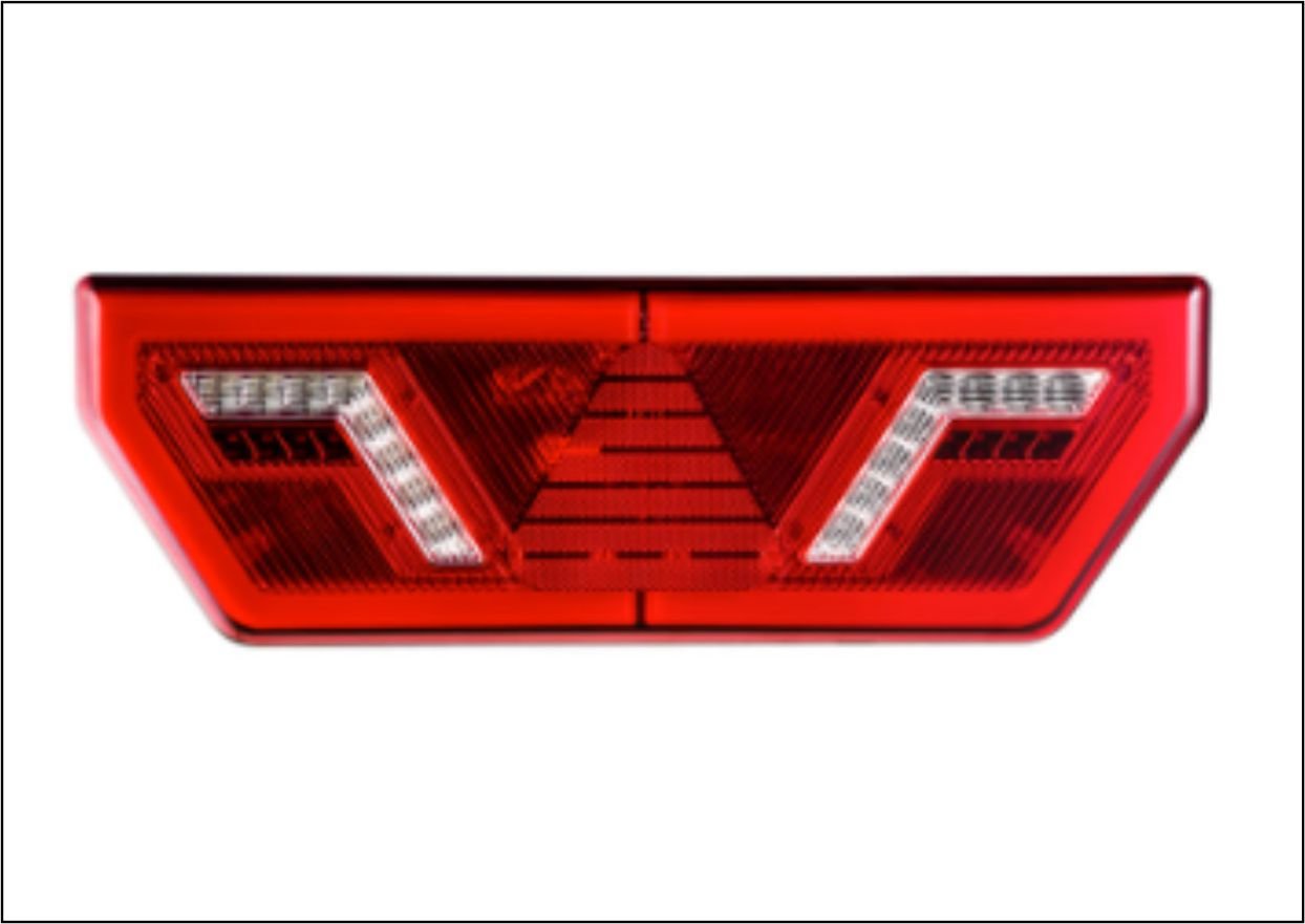 L3070.01 - LANTERNA TRAS CARRETA GUERRA 2020 C/ LED 24V LD PISCA SEQUENCIAL
