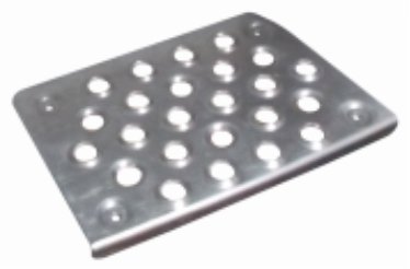 M30121.2 - PISANTE ESTRIBO MB ATEGO INFERIOR METAL LE
