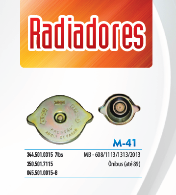 M-41 - TAMPA RADIADOR MB 1113/1313/2013