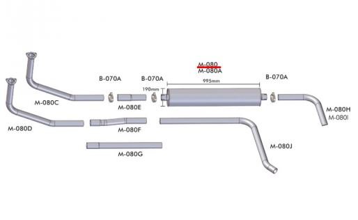 M080 - SILENCIOSO C/MB 1113
