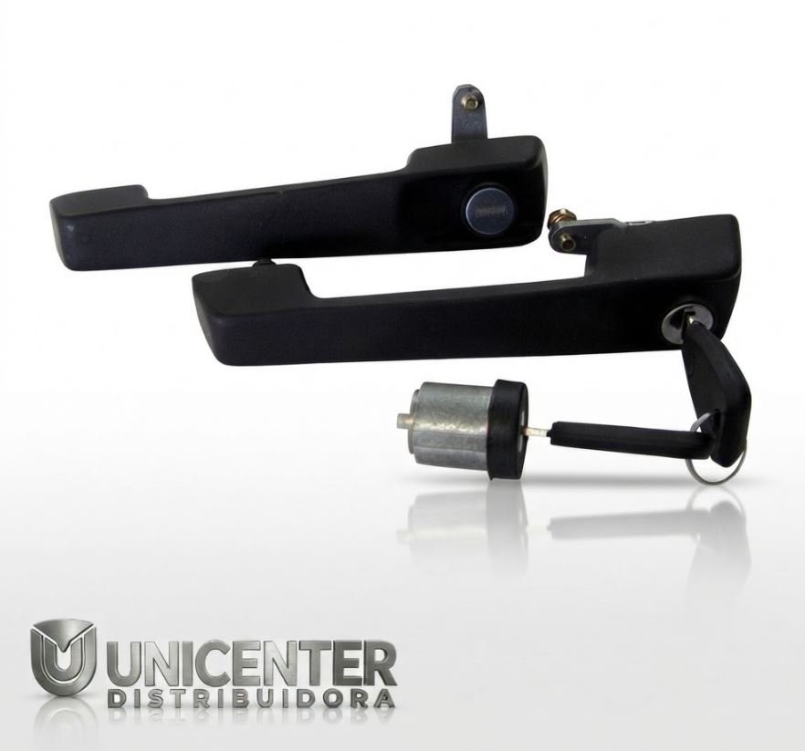 ORI5048 - CONJ MACANETA PORTA EXTERNA MB 1113 + CILINDRO PARTIDA C/CHAVE