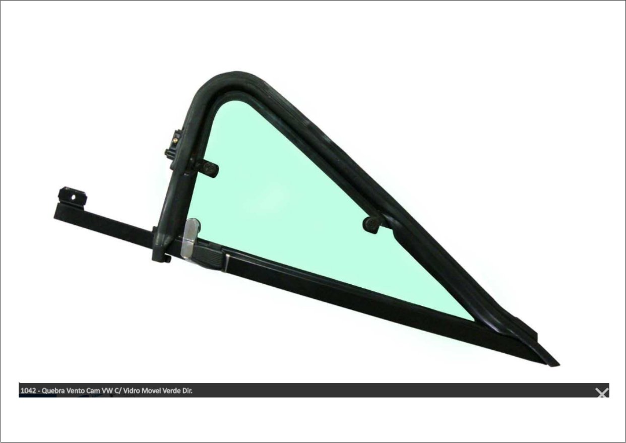 ORI1042 - QUEBRA VENTO VW LD VERDE