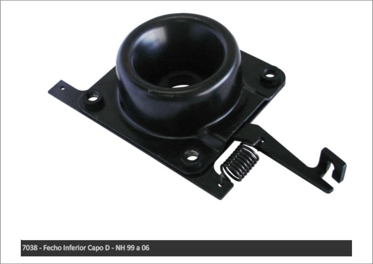 ORI7038 - FECHADURA CAPO EXT INFERIOR VOLVO NH LD