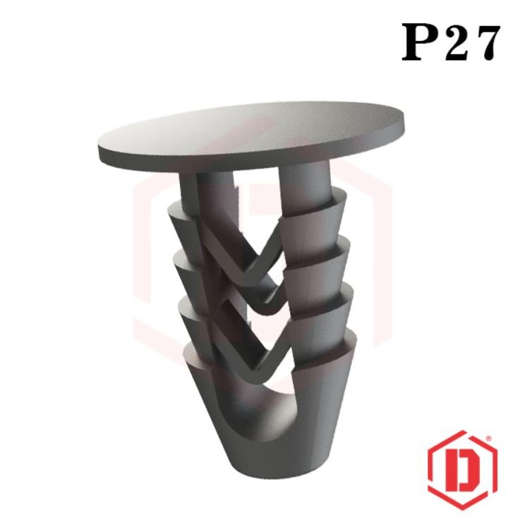 P27 - PRESILHA FORRACAO LAT. FIAT/IVECO/ECOSPORT PTO PEDIDO: SEM NUMERO