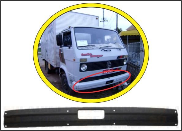 V122 - PARACHOQUE VW 6.90/7.90 FIBRA S/