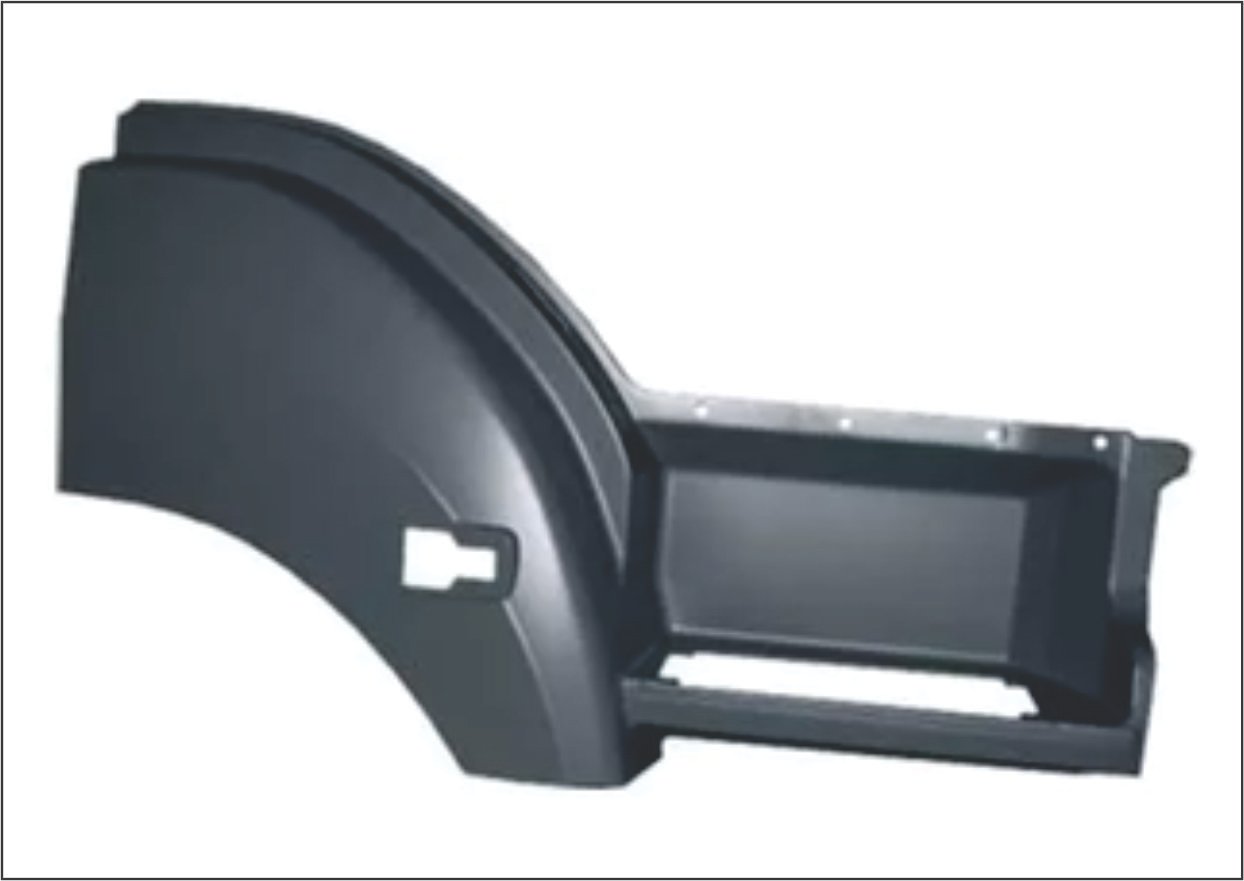 AM1672D - PARALAMA ESTRIBO MB AXOR 2540 E 4140 LD SMC