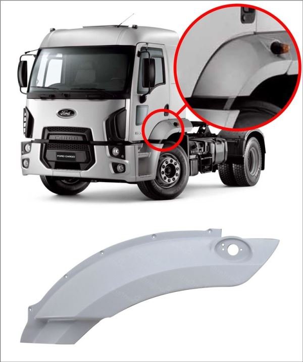 C70060.1 - PARALAMA CABINE CARGO GII LE (PLASTICO)