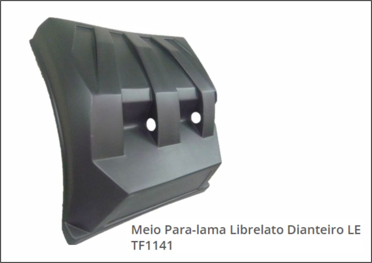TF1141 - PARALAMA MEIO CARRETA LIBRELATO DIANT LE