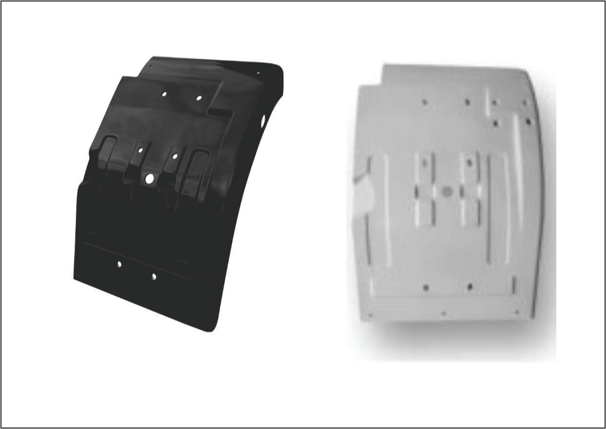 FBC662 - PARALAMA CABINE TRAS IVECO TECTOR LD RTM