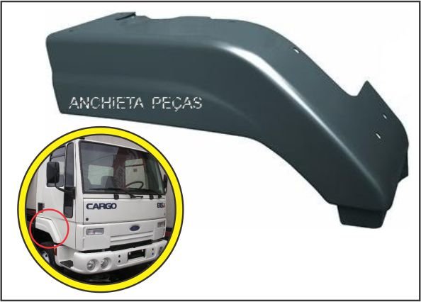 C70059.2 - PARALAMA CABINE CARGO GI 815 LD PLASTICO