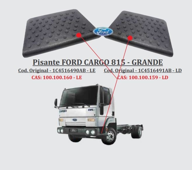 1C4516490BB CAS - PISANTE ESTRIBO CARGO MENOR INFERIOR LE