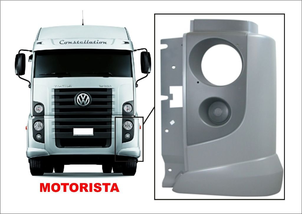 W50052.1 - PARACHOQUE VW CONSTELLATION 19.320 LE ABS