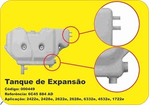 RP042 - RESERV RADIADOR CARGO GI 00