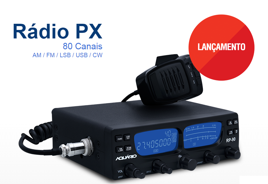 RP-90 - RADIO AMADOR PX AQUARIO RP-90