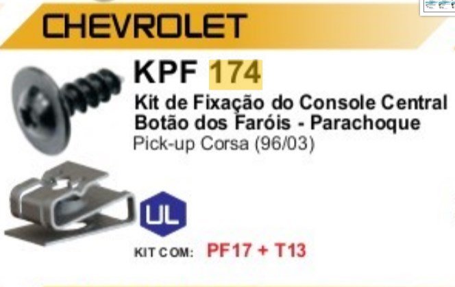 KPF 174 - PRESILHA ROSCA SOBERBA
