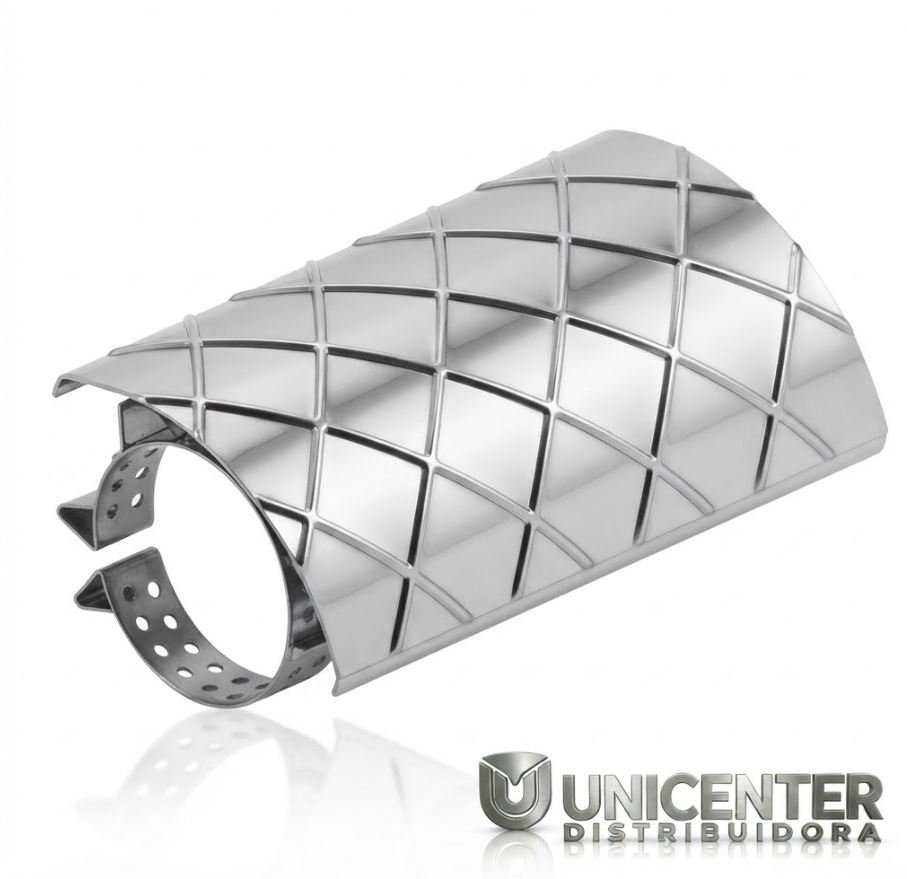 SP103 - PROT CALOR FLEXIVEL MB ACTROS 450MM INOX