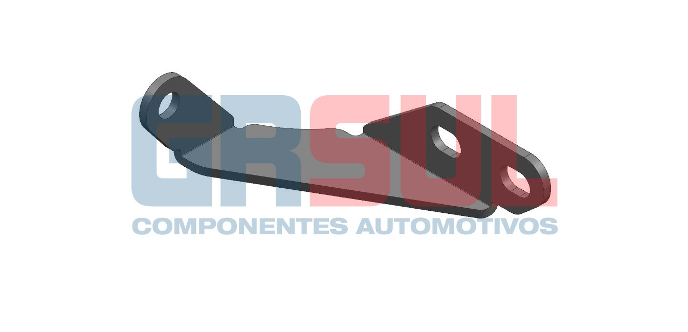 4350558 - SUPORTE ESTRIBO VW CONSTELLATION 24.250 INFERIOR LE