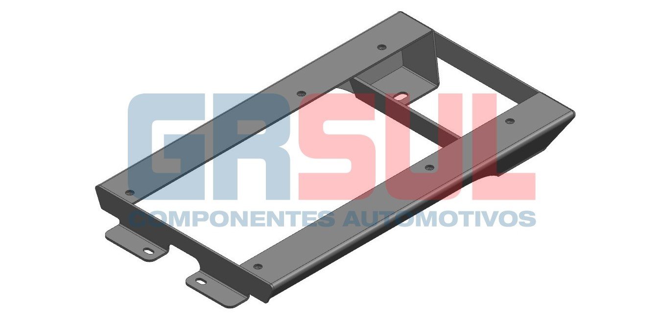 SP1408 - SUPORTE BANCO REBAIXE SCANIA S5 S6 ALTURA DE 60MM