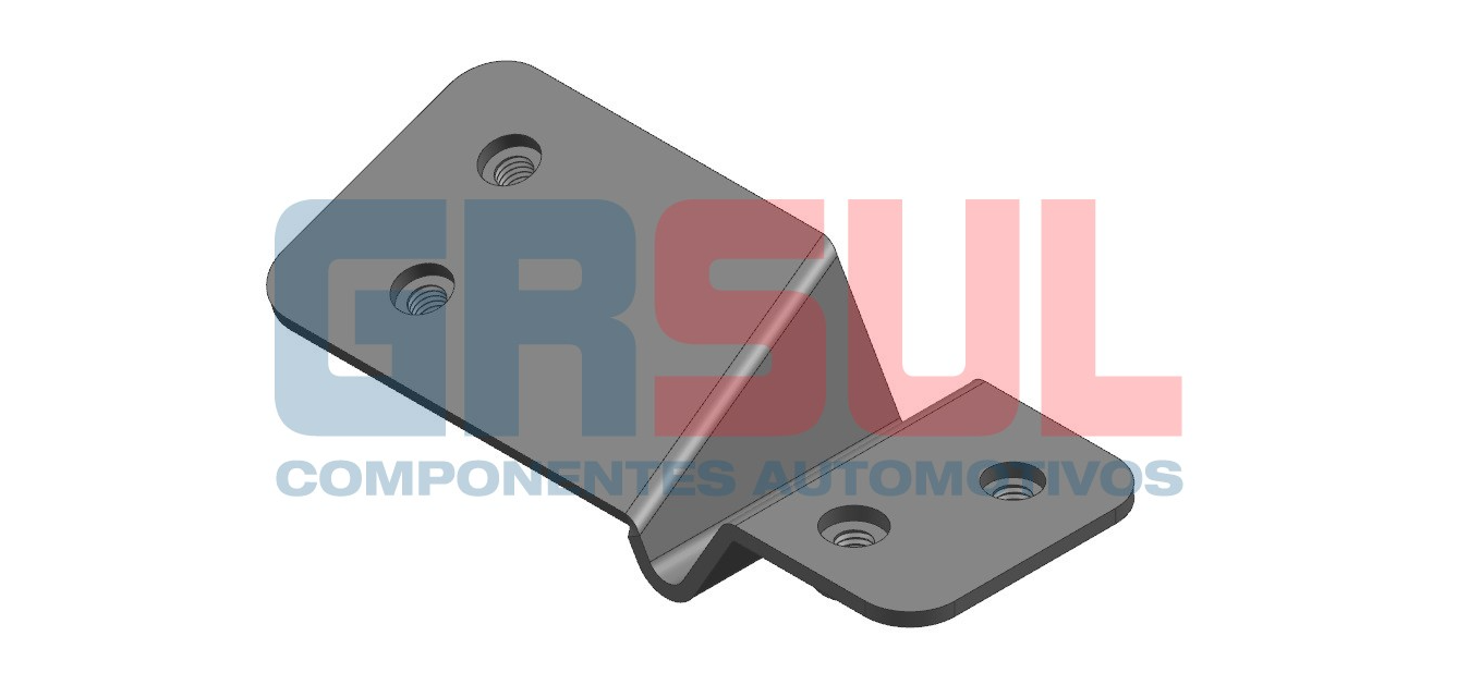 AM3058E - SUPORTE FIXAR ESTRIBO PARALAMA CARGO GI 816S LE