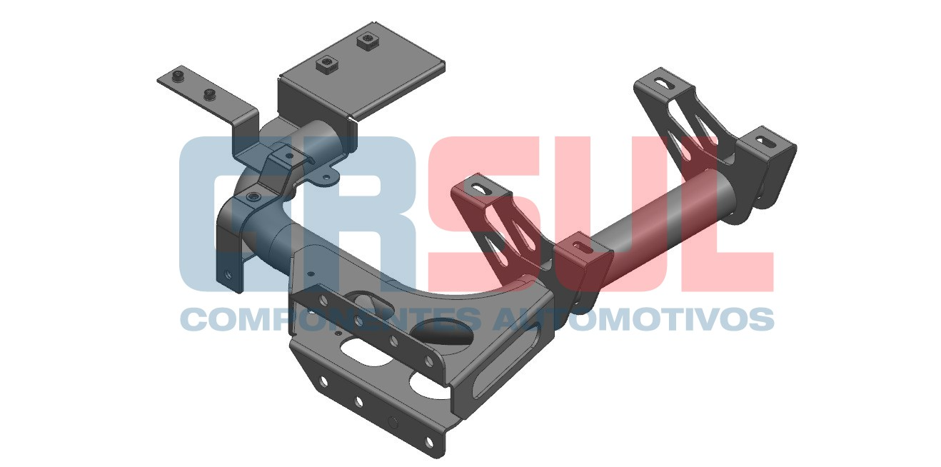 SP1531 - SUPORTE PARALAMA TRAS VW DELIVERY EXPRESS 9-170 LE