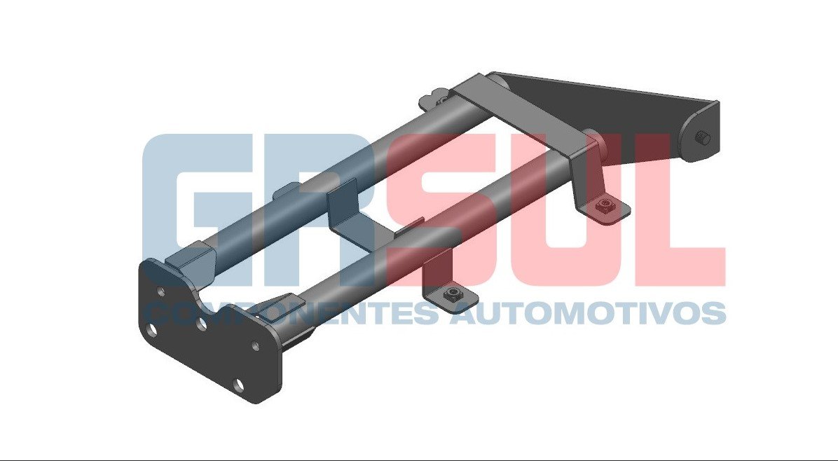 SP1595E - SUPORTE PARALAMA CABINE TRAS VW DELIVERY LE