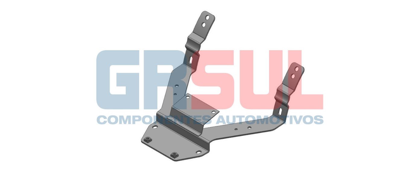 SP1705 - SUPORTE ABRAC PARALAMA MB AXOR 1938S (MODELO V)