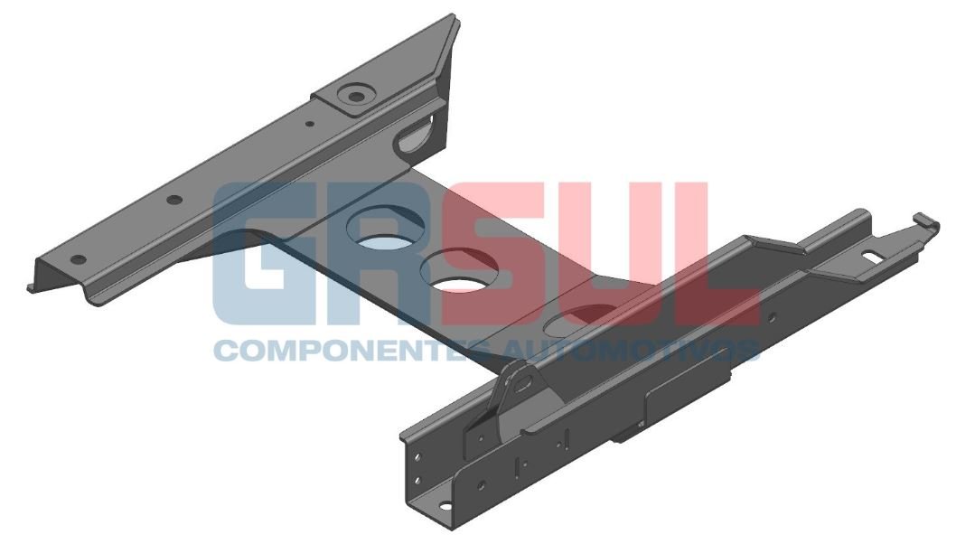 SP3070D - SUPORTE ESTRIBO INFERIOR MB AXOR ACTROS 2546 LD