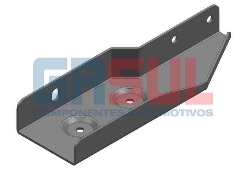 SP3074E - SUPORTE SUP APOIO ESTRIBO INFERIOR MB AXOR E ACTROS 2546 LE