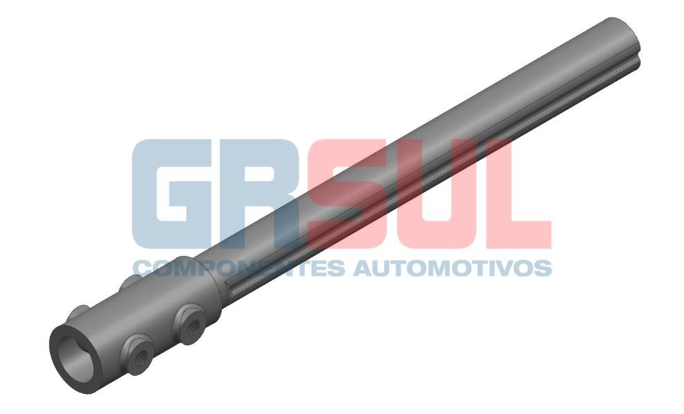 SP4023 - SUPORTE PARALAMA VOLVO FH4 2015 ( COM BASE FURADA )