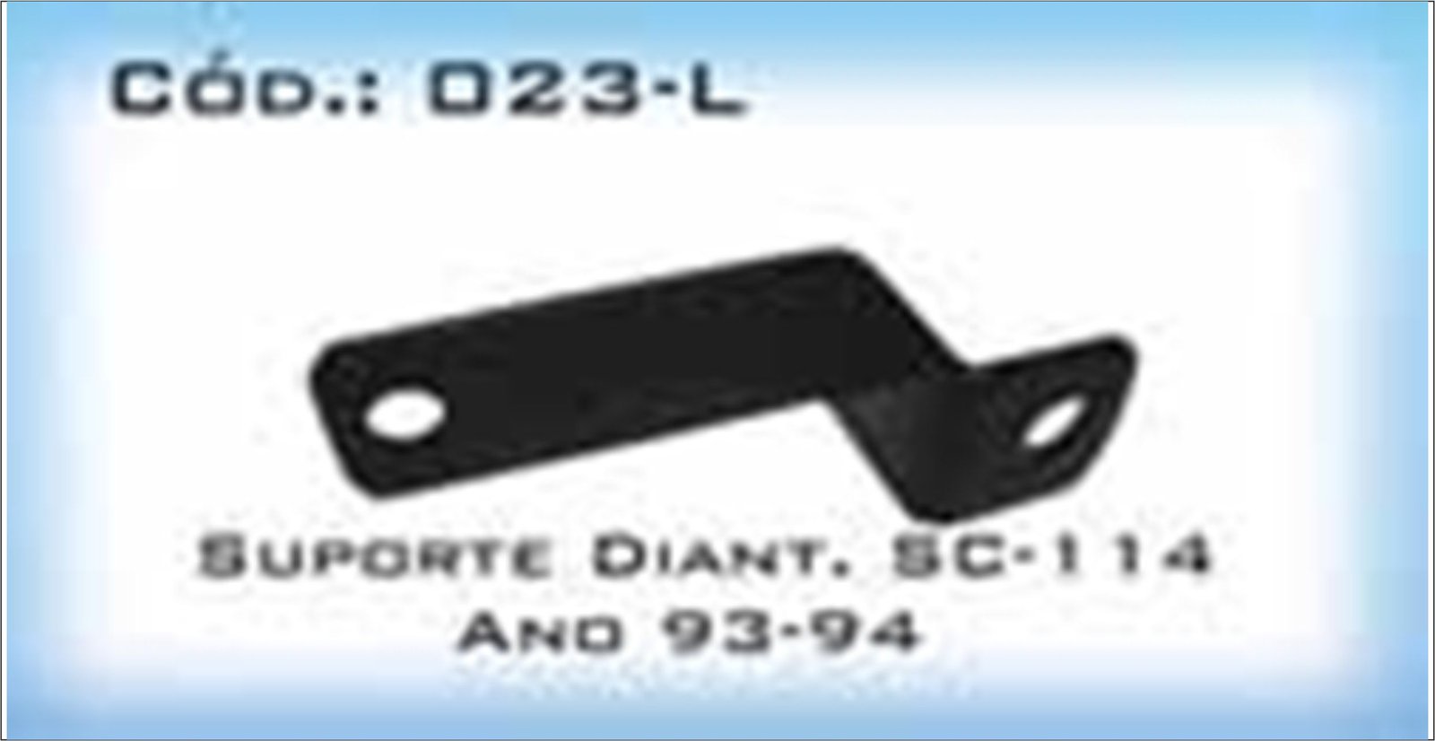UNIV023-L - SUPORTE QUAD SCANIA 114 93/94 DIANT