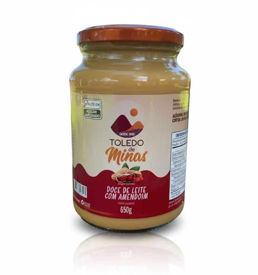 TM0033 - DOCE DE LEITE COM AMENDOIM 400G