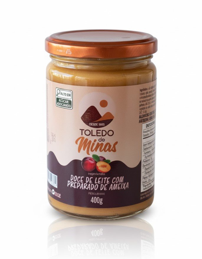 TM0032 - DOCE DE LEITE COM AMEIXA 400G