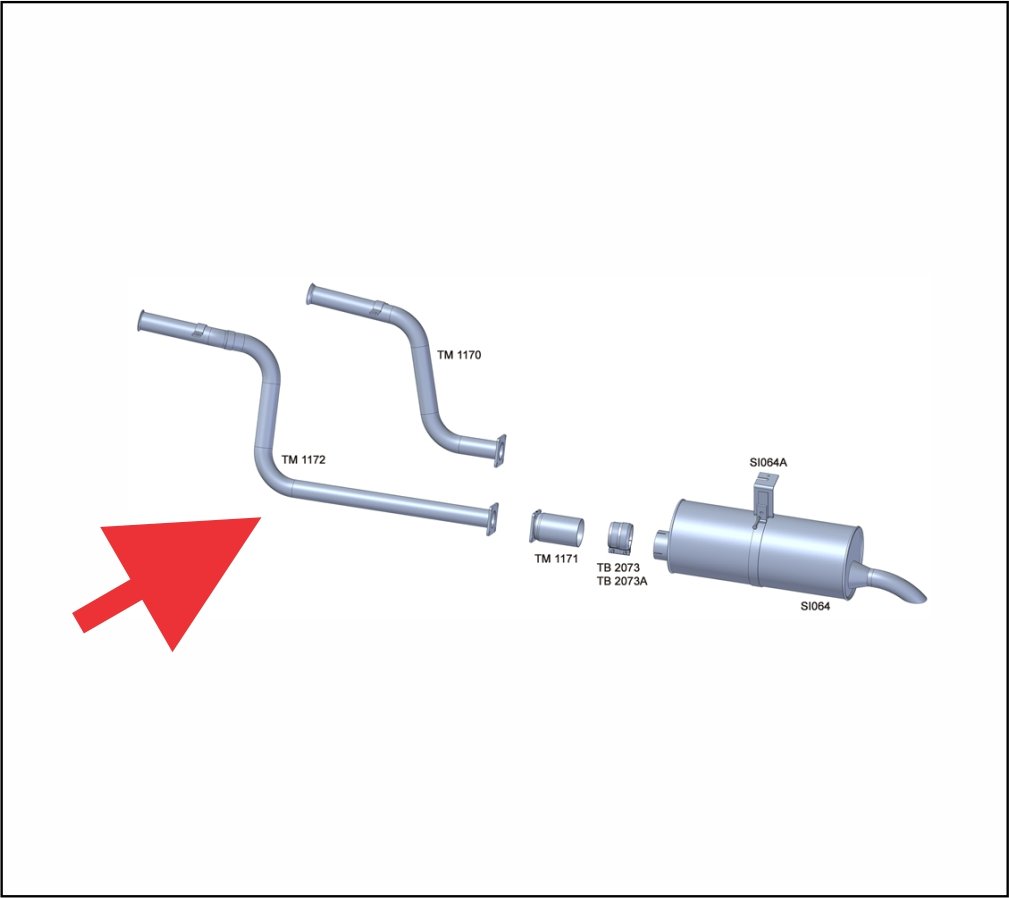 TM1172 - SAIDA MOTOR CARGO 1317E/1517E/1717E