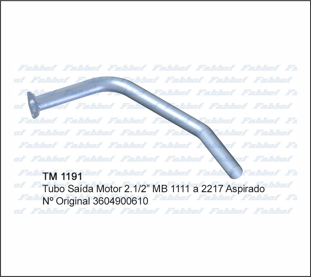 TM1191 - SAIDA MOTOR MB 1113 2,5"