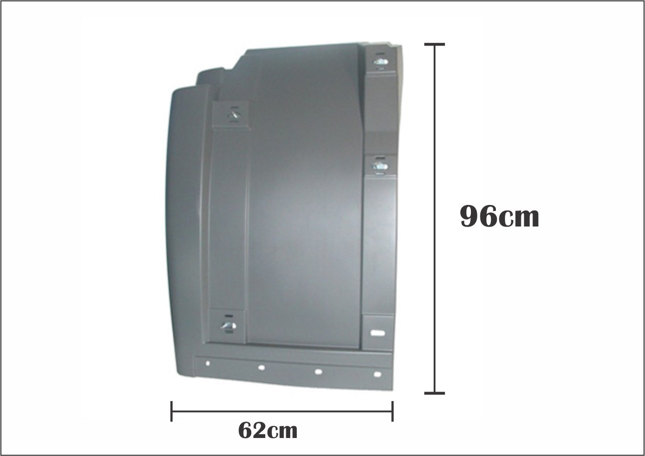 V190 - PARALAMA CABINE TRAS VW CONSTELLATION 24.250 / MAN TGX FIBRA LE