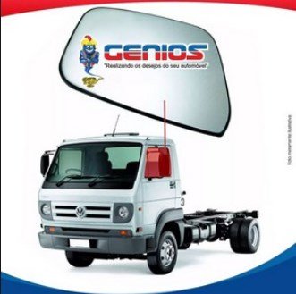 W801 - ESPELHO PLASTICO AVULSO CONVEXO P/VOLKSWAGEN 10.160/PLUS 2013...